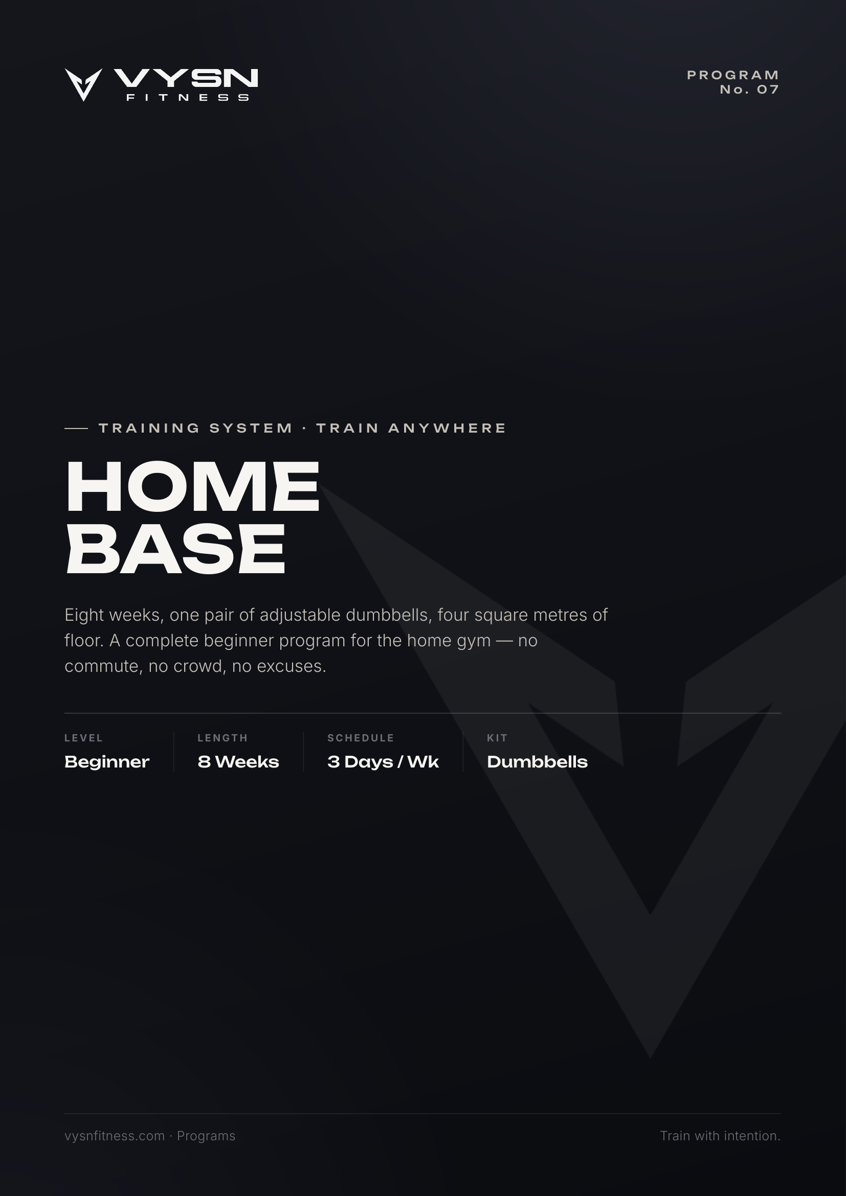Home Base — Program cover